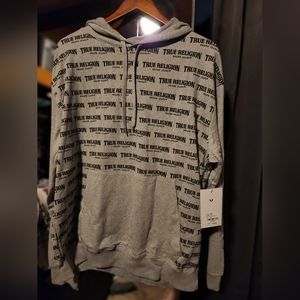 True Religion Men's Pullover Hoodie sz XL